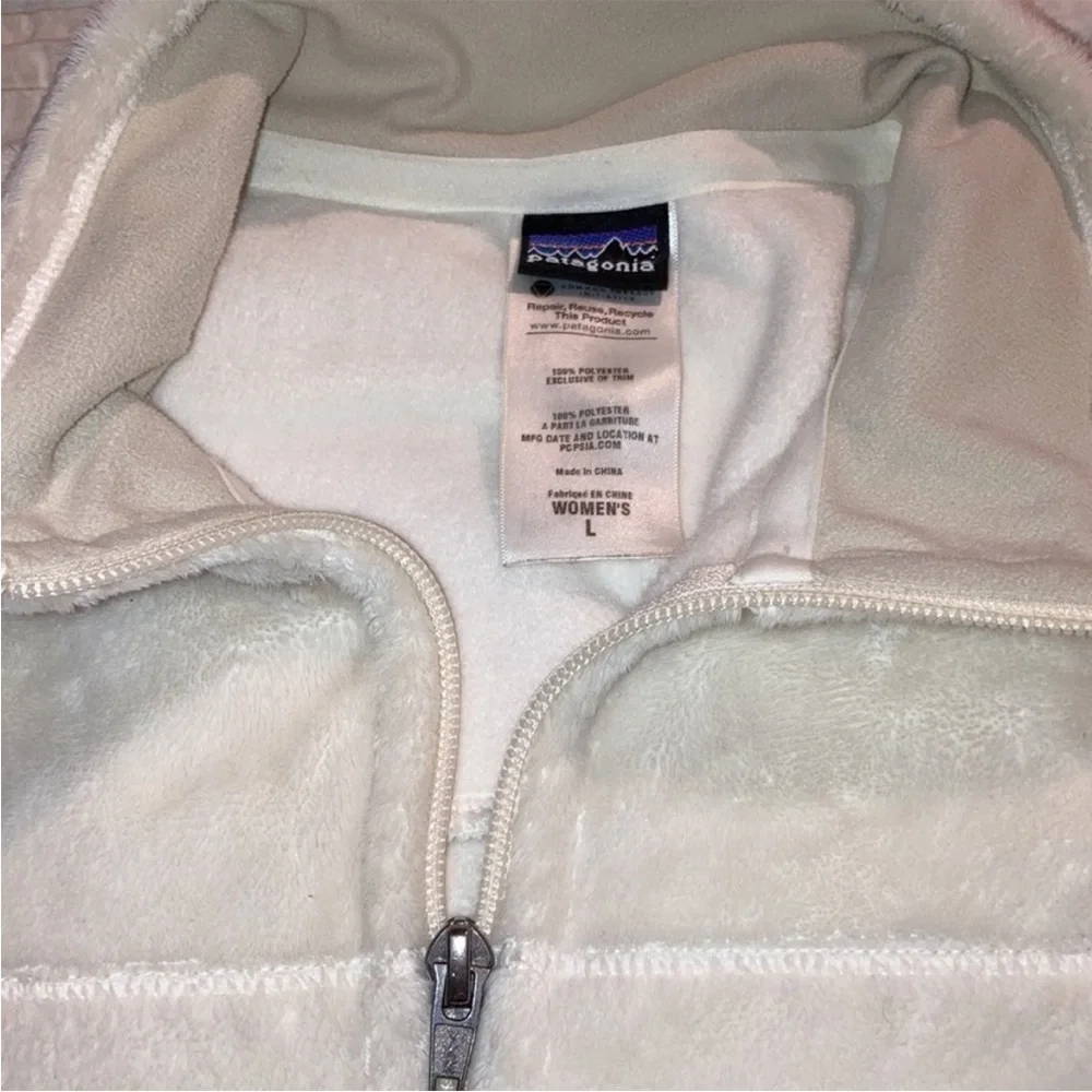 ⛱️🔥Patagonia - Ivory 1/4 Zip Fleece Pullover - L